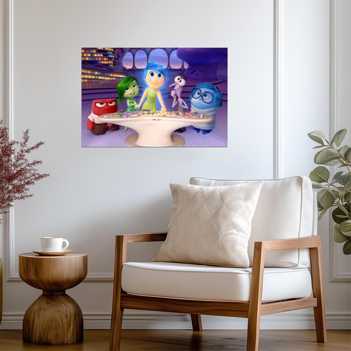 Inside Out | Emotional Characters | Art Poster - Movies & TV Poster