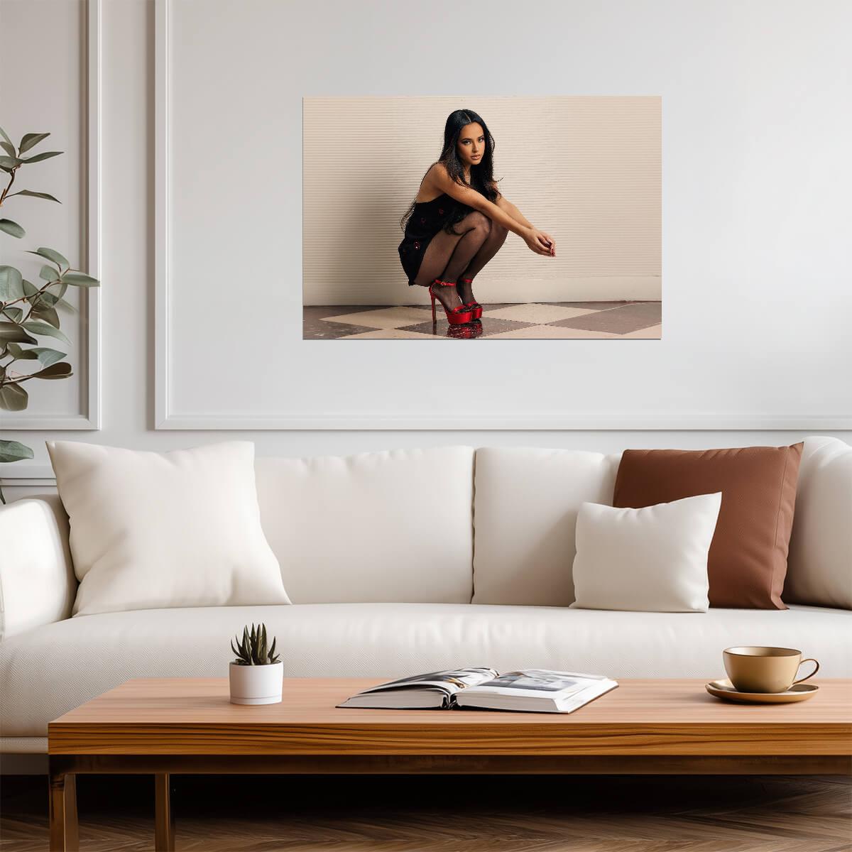 Becky G | Latin Pop Poster | Singer Portrait Art - Music Poster