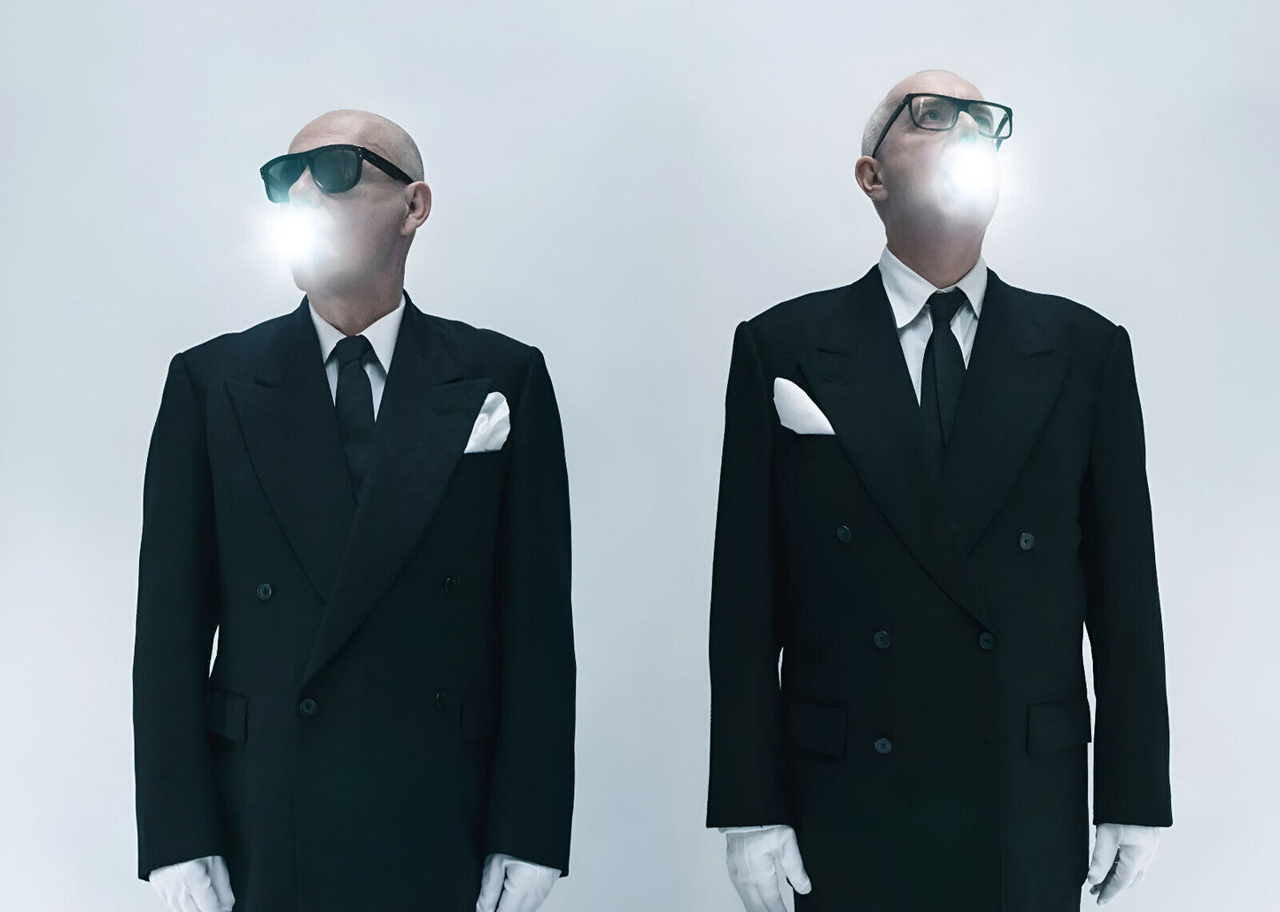 Pet Shop Boys Surrealist Photoshoot | Conceptual Music Poster | Synth-Pop Wall Art - Music Poster
