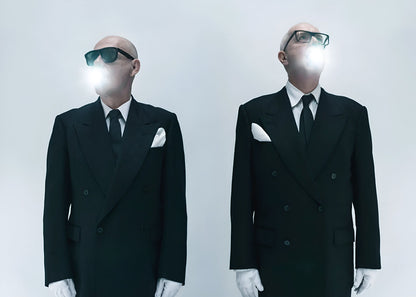 Pet Shop Boys Surrealist Photoshoot | Conceptual Music Poster | Synth-Pop Wall Art - Music Poster