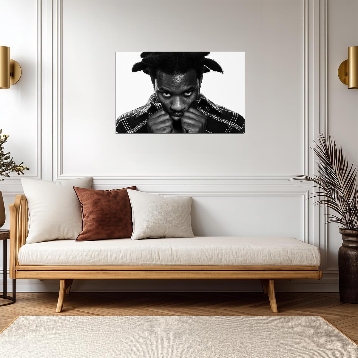 Denzel Curry | Black and White Print | Music Poster - Music Poster