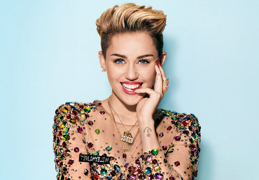 Miley Cyrus Bangerz Era Photoshoot | Pop Music Poster | Modern Celebrity Wall Art - Music Poster