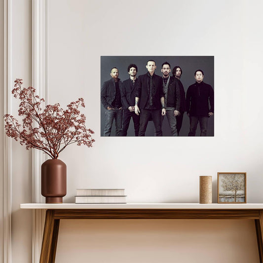 Linkin Park | Rock Band Photo Print | Alternative Music Wall Art Poster - Music Poster