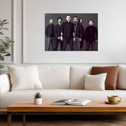 Linkin Park | Rock Band Photo Print | Alternative Music Wall Art Poster - Music Poster