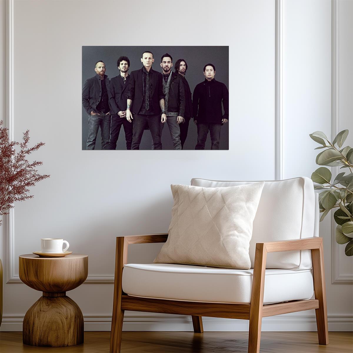 Linkin Park | Rock Band Photo Print | Alternative Music Wall Art Poster - Music Poster