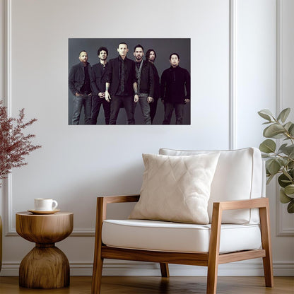 Linkin Park | Rock Band Photo Print | Alternative Music Wall Art Poster - Music Poster