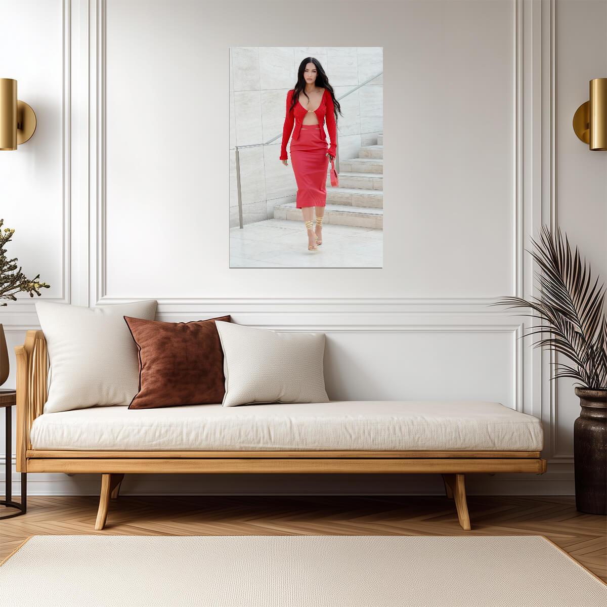 Megan Fox | Modern Celebrity Fashion Photo | Actress Wall Art Poster - Celebrities Poster