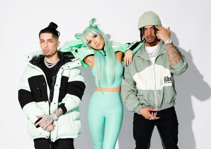 N-Dubz Modern Reunion Photoshoot | British Hip Hop Group Poster | Pastel Aesthetic Wall Art - Music Poster