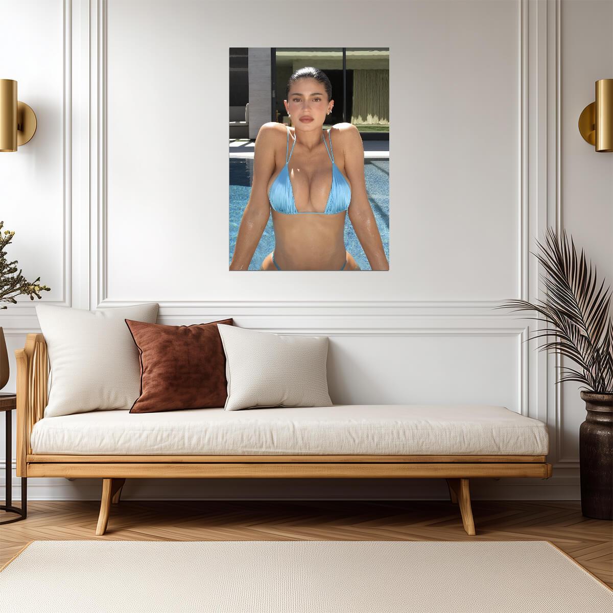 Kylie Jenner Poster | Sexy Fashion Model Print - Celebrities Poster
