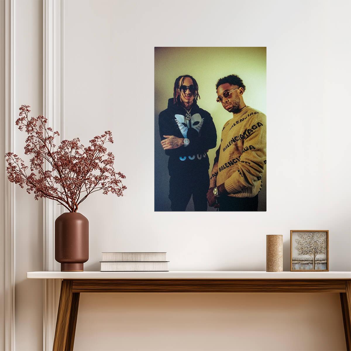 D-Block Europe | Young Adz and Dirtbike LB | Poster - Music Poster