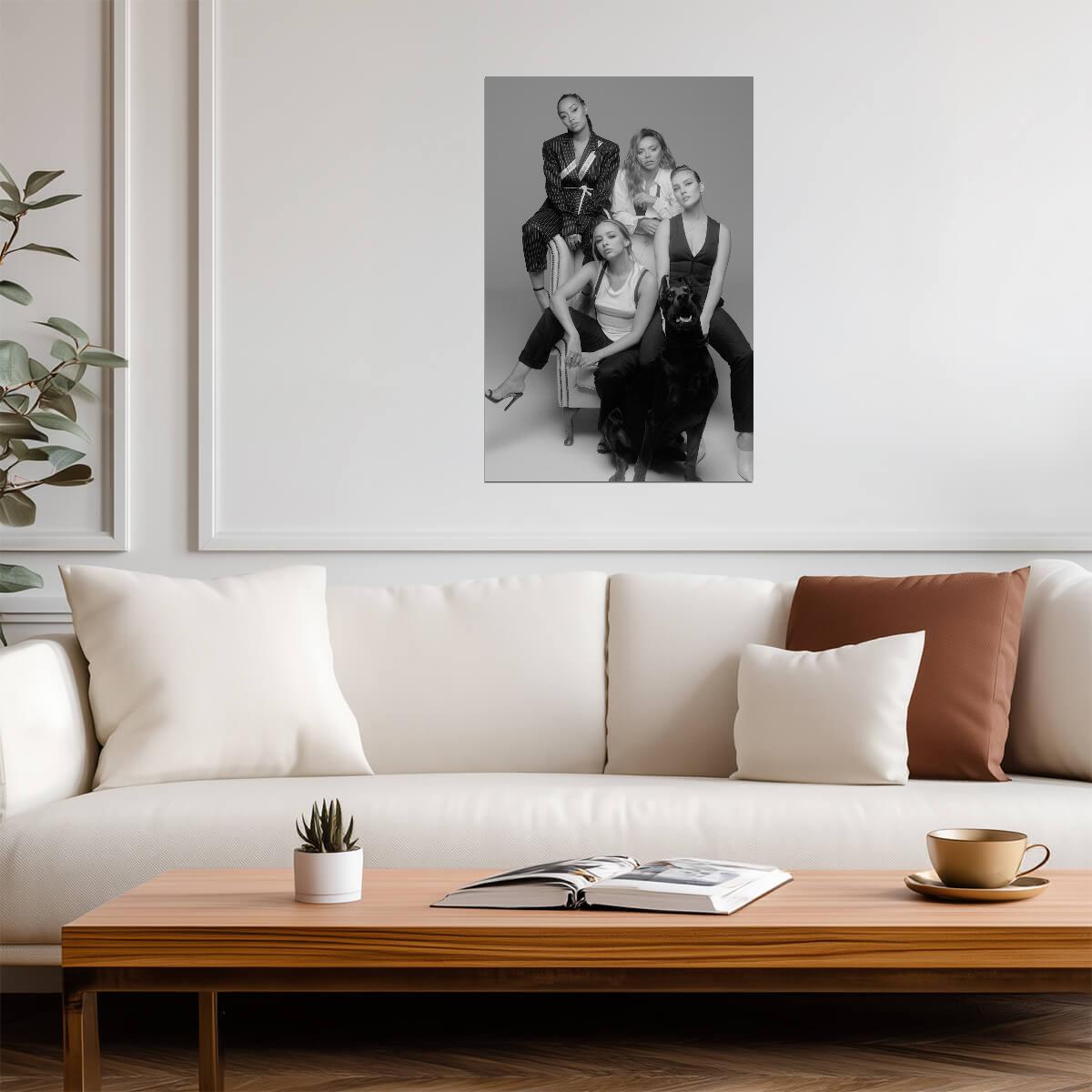 Little Mix Print | Pop Music Poster - Music Poster