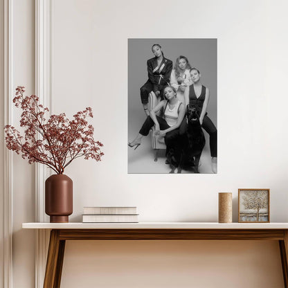 Little Mix Print | Pop Music Poster - Music Poster