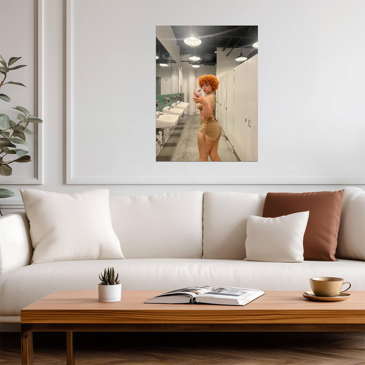 Ice Spice | Rap Star Art | Sexy Wall Poster - Music Poster