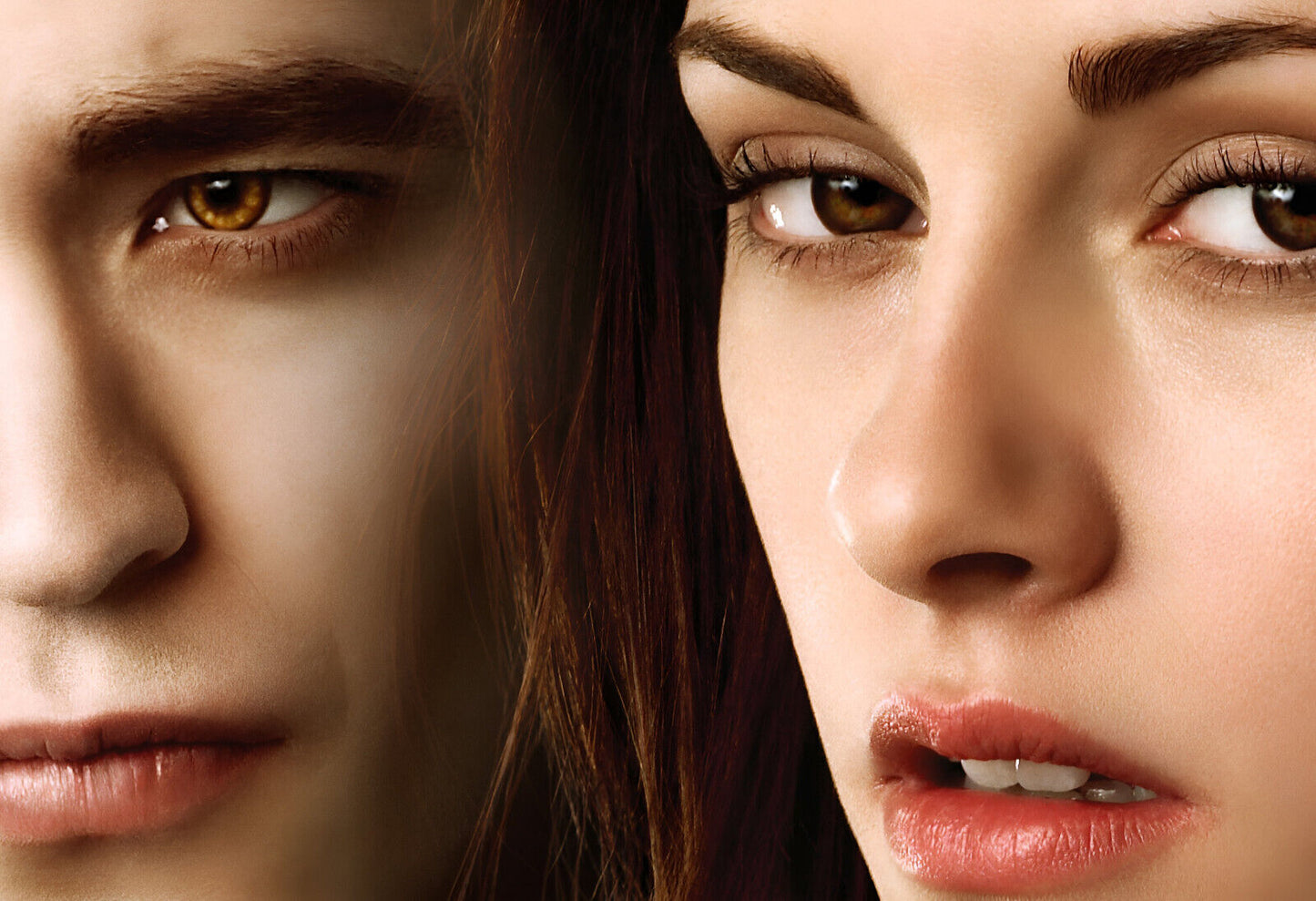Twilight Saga Edward Cullen & Bella Swan | Close Up Movie Poster | Fantasy Romance Art - Movies & TV Poster