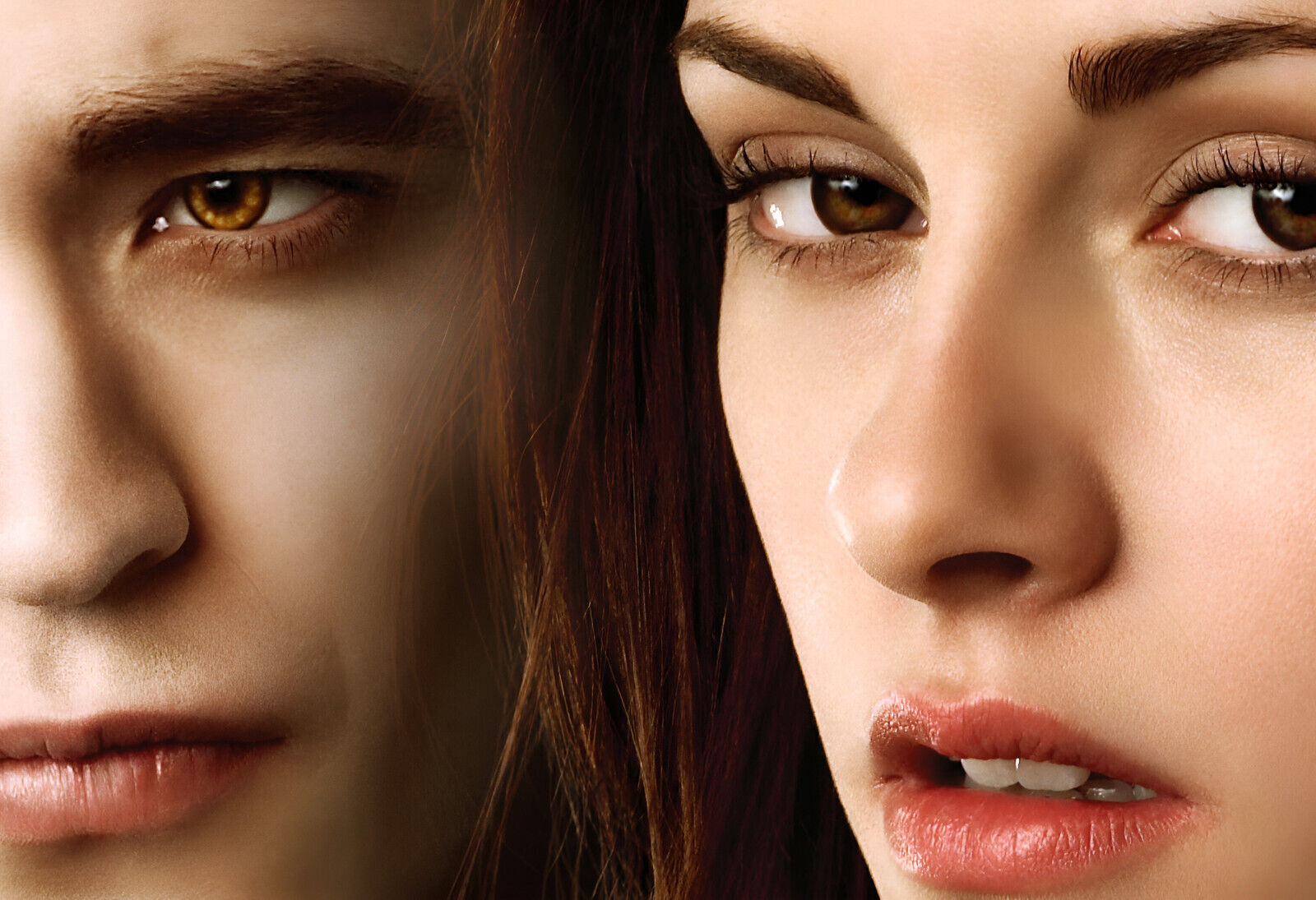 Twilight Saga Edward Cullen & Bella Swan | Close Up Movie Poster | Fantasy Romance Art - Movies & TV Poster