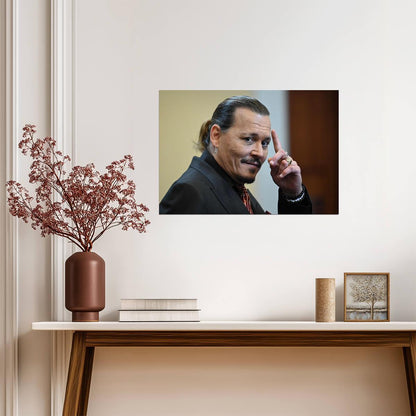 Johnny Depp Poster | Wall Art Print - Celebrities Poster