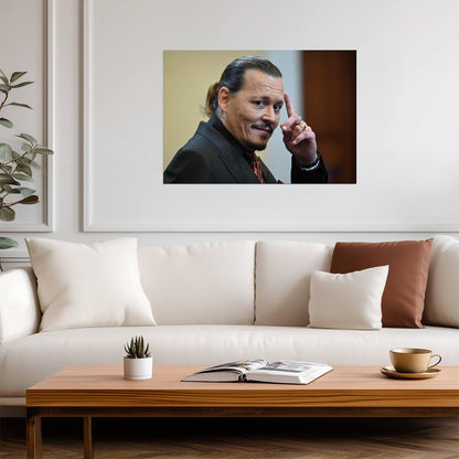 Johnny Depp Poster | Wall Art Print - Celebrities Poster