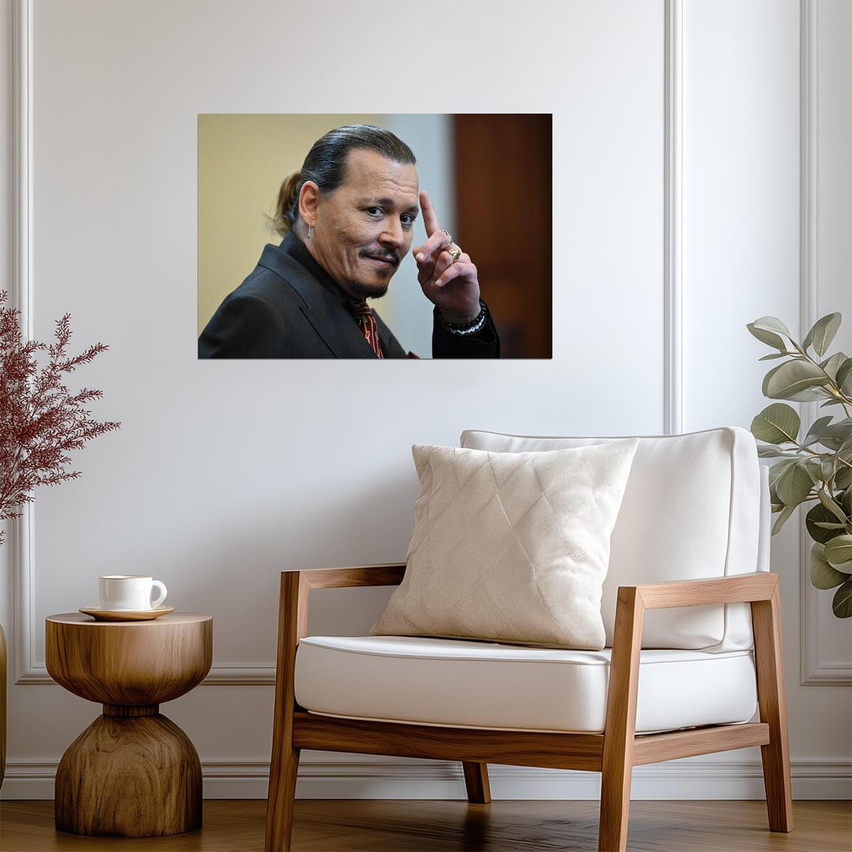 Johnny Depp Poster | Wall Art Print - Celebrities Poster