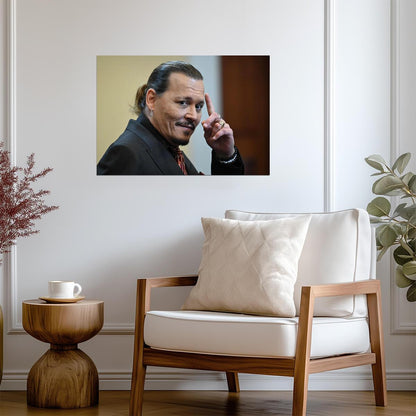 Johnny Depp Poster | Wall Art Print - Celebrities Poster