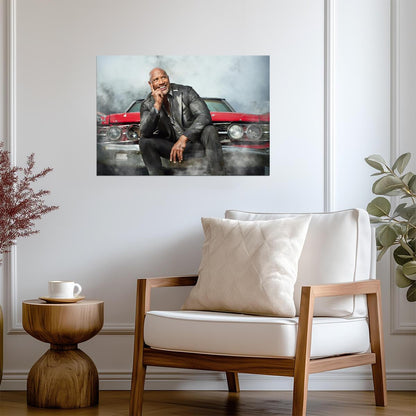 Hobbs & Shaw | Dwayne Johnson as Luke Hobbs | Action Film Wall Art - Movies & TV Poster