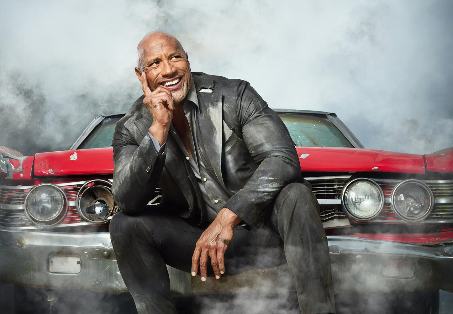 Hobbs & Shaw | Dwayne Johnson as Luke Hobbs | Action Film Wall Art - Movies & TV Poster