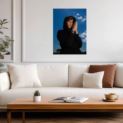 Lil Mabu Poster | Drill Rapper Wall Art - Music Poster