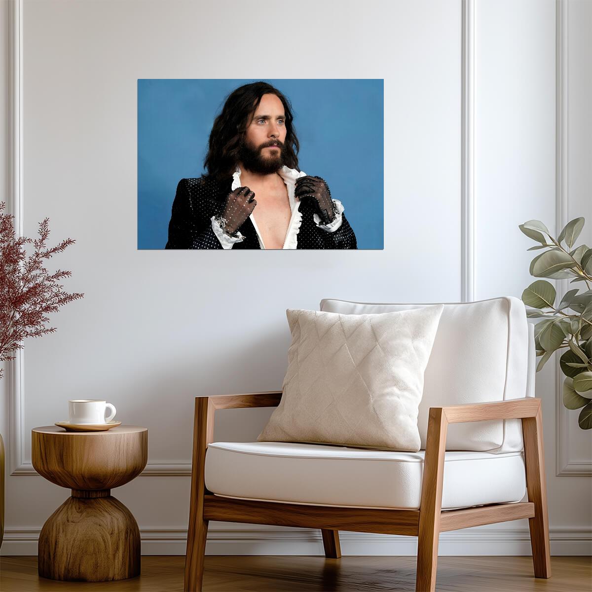 Jared Leto | High Fashion Celebrity Portrait | Modern Rock Star Style Poster - Music Poster