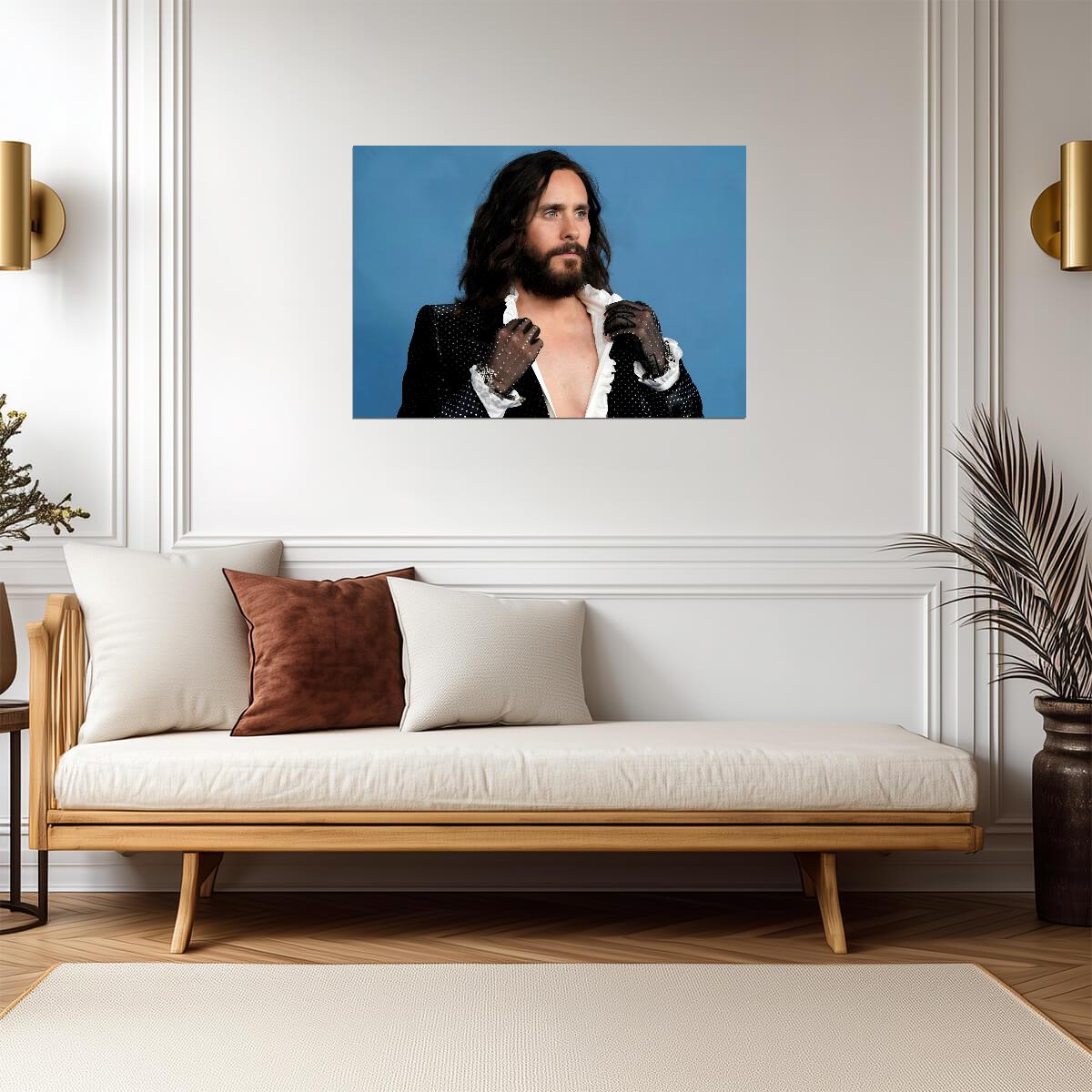 Jared Leto | High Fashion Celebrity Portrait | Modern Rock Star Style Poster - Music Poster