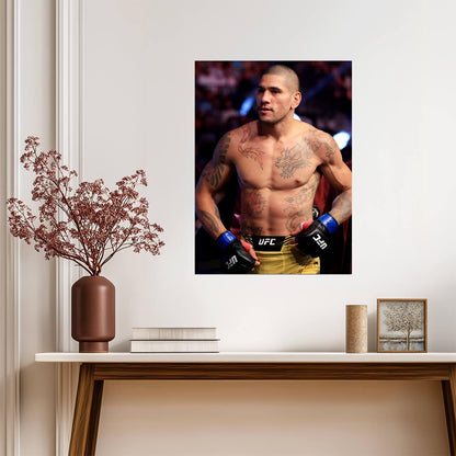 Alex Pereira Walkout | UFC Poster | Poatan Fan Gift - Sports Poster