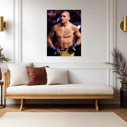 Alex Pereira Walkout | UFC Poster | Poatan Fan Gift - Sports Poster