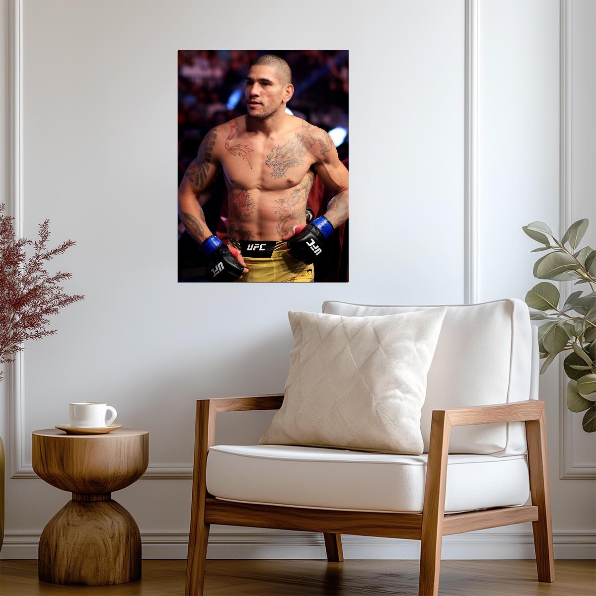 Alex Pereira Walkout | UFC Poster | Poatan Fan Gift - Sports Poster