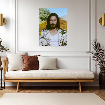 Jared Leto Artistic Photoshoot | Modern Celebrity Portrait | Music and Film Star Poster - Music Poster