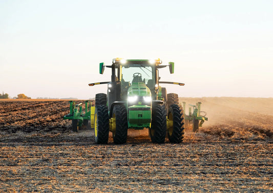 John Deere 8R 410 Tractor | Modern Farm Equipment Poster | Agriculture Photography Print - Cars Poster
