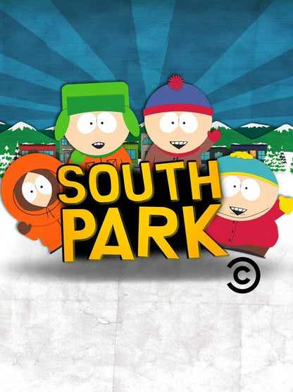 South Park Main Characters | Animated TV Show Poster | Stan Kyle Cartman & Kenny - Movies & TV Poster