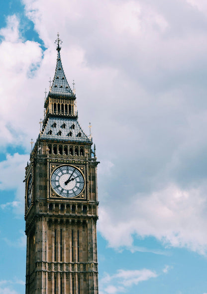 Big Ben London | Pastel Cityscape | England Poster - Photography Poster