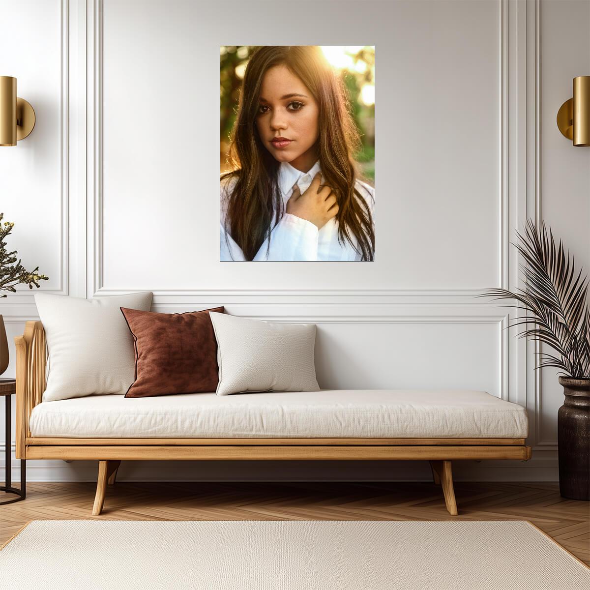 Jenna Ortega | Warm Tone Photo | Actress Poster - Celebrities Poster