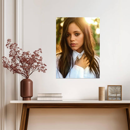 Jenna Ortega | Warm Tone Photo | Actress Poster - Celebrities Poster