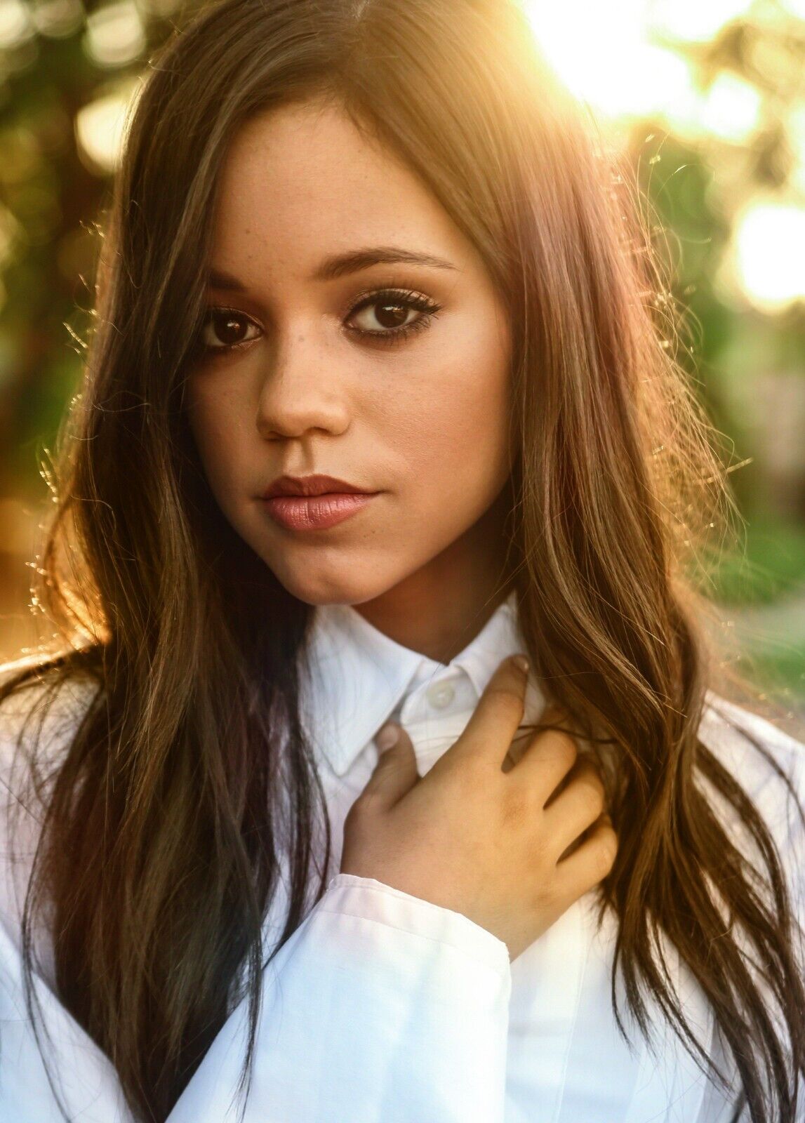 Jenna Ortega | Warm Tone Photo | Actress Poster - Celebrities Poster