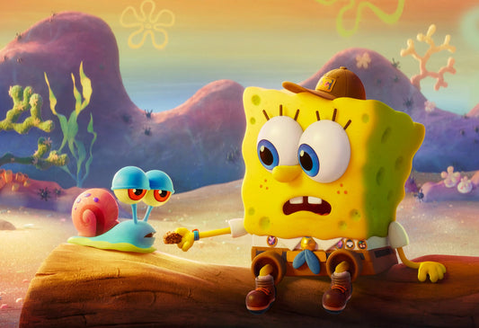 The SpongeBob Movie Sponge on the Run | Spongebob and Gary | 3D Animated Film Poster - Movies & TV Poster
