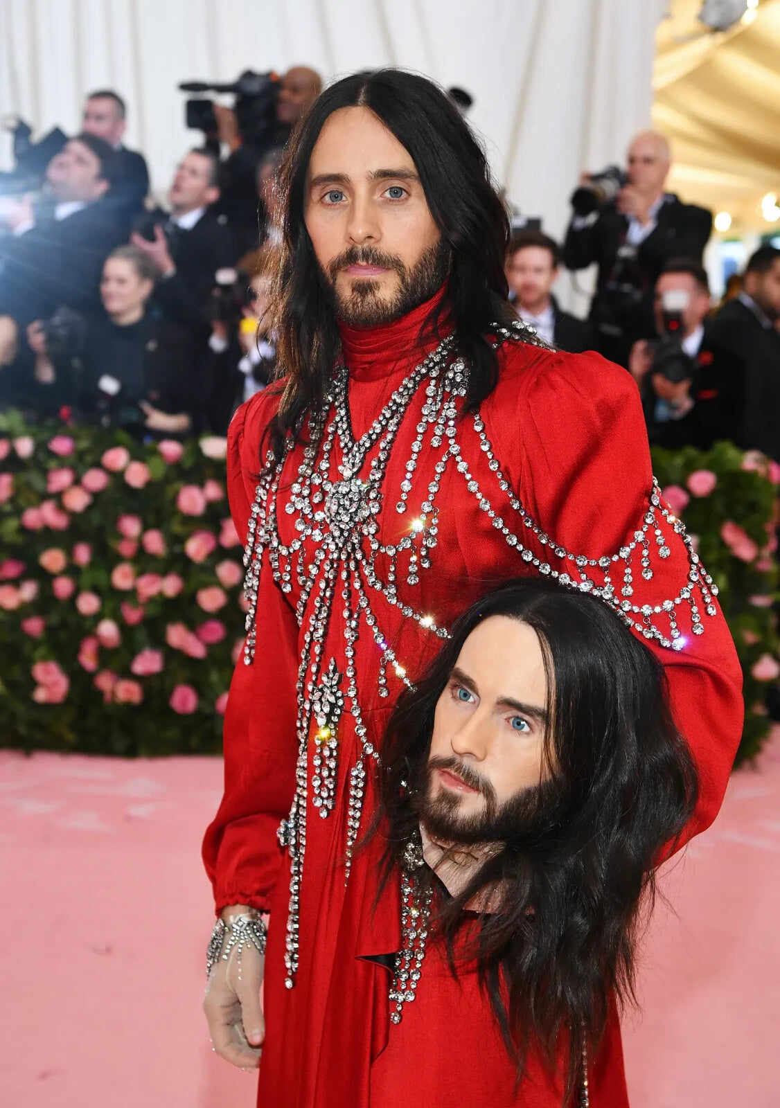 Jared Leto Met Gala 2019 | Red Carpet Fashion Photo | Celebrity Wall Poster - Music Poster