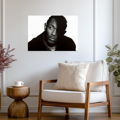 Kendrick Lamar Wall Art | American Rapper Poster - Music Poster