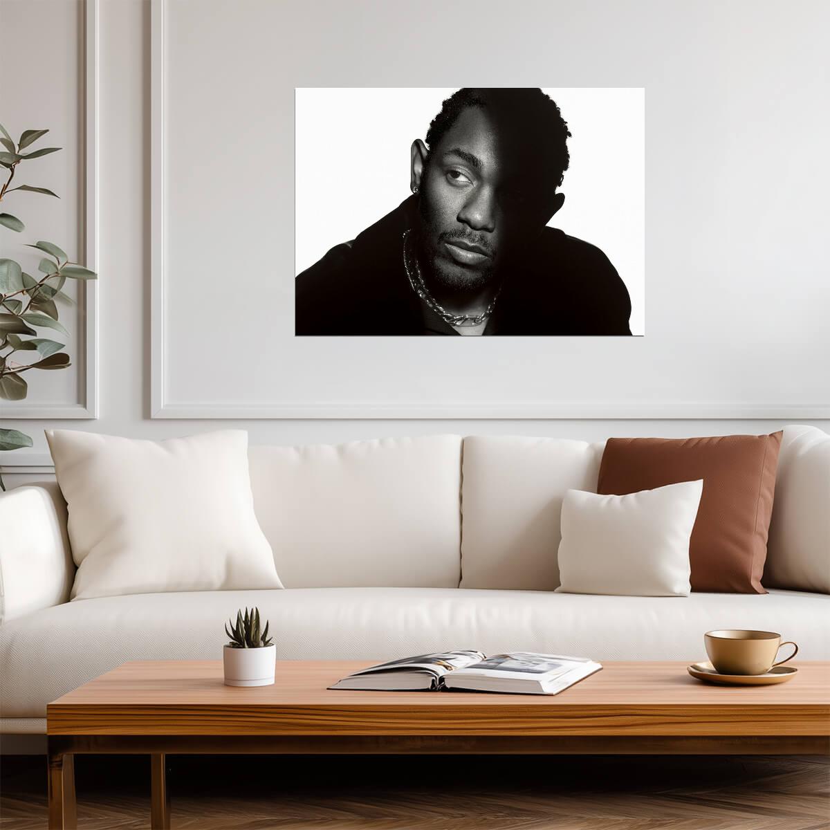Kendrick Lamar Wall Art | American Rapper Poster - Music Poster