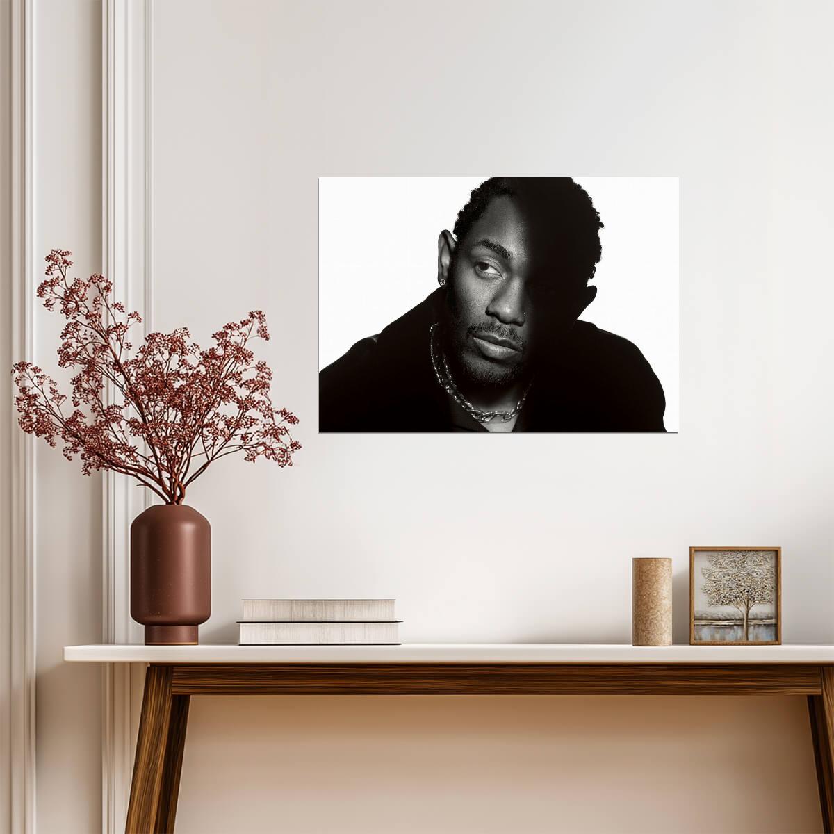 Kendrick Lamar Wall Art | American Rapper Poster - Music Poster
