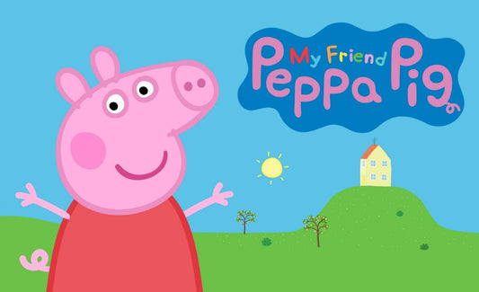 My Friend Peppa Pig | Kids Video Game Poster | Cute Cartoon Wall Art - Video Games Poster