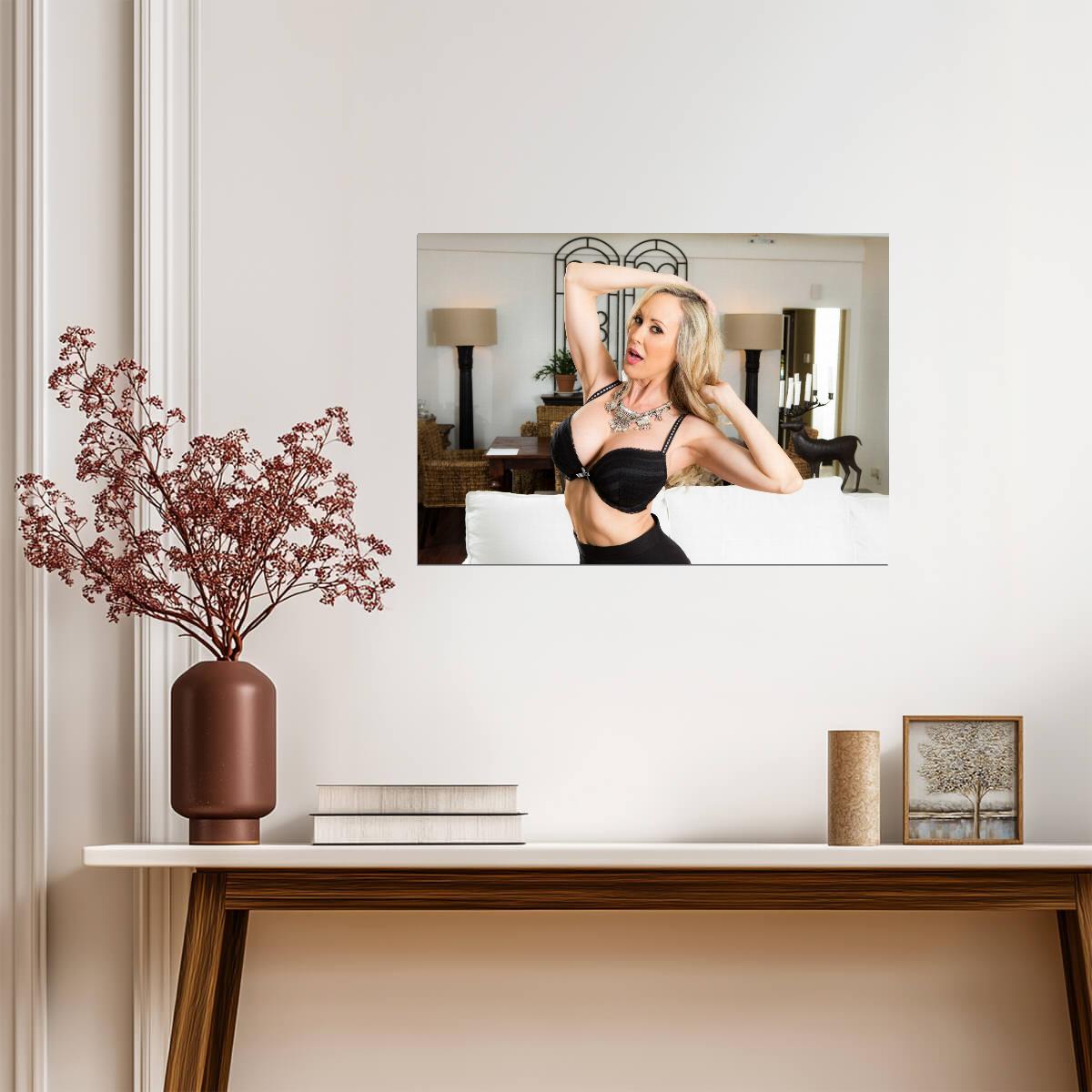 Brandi Love | Blonde Model Art | Sexy Star Poster - Celebrities Poster