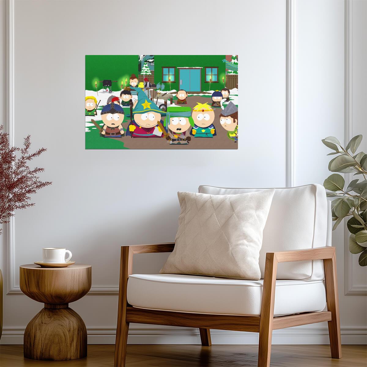 South Park The Stick of Truth | Grand Wizard Cartman | RPG Video Game Poster - Movies & TV Poster