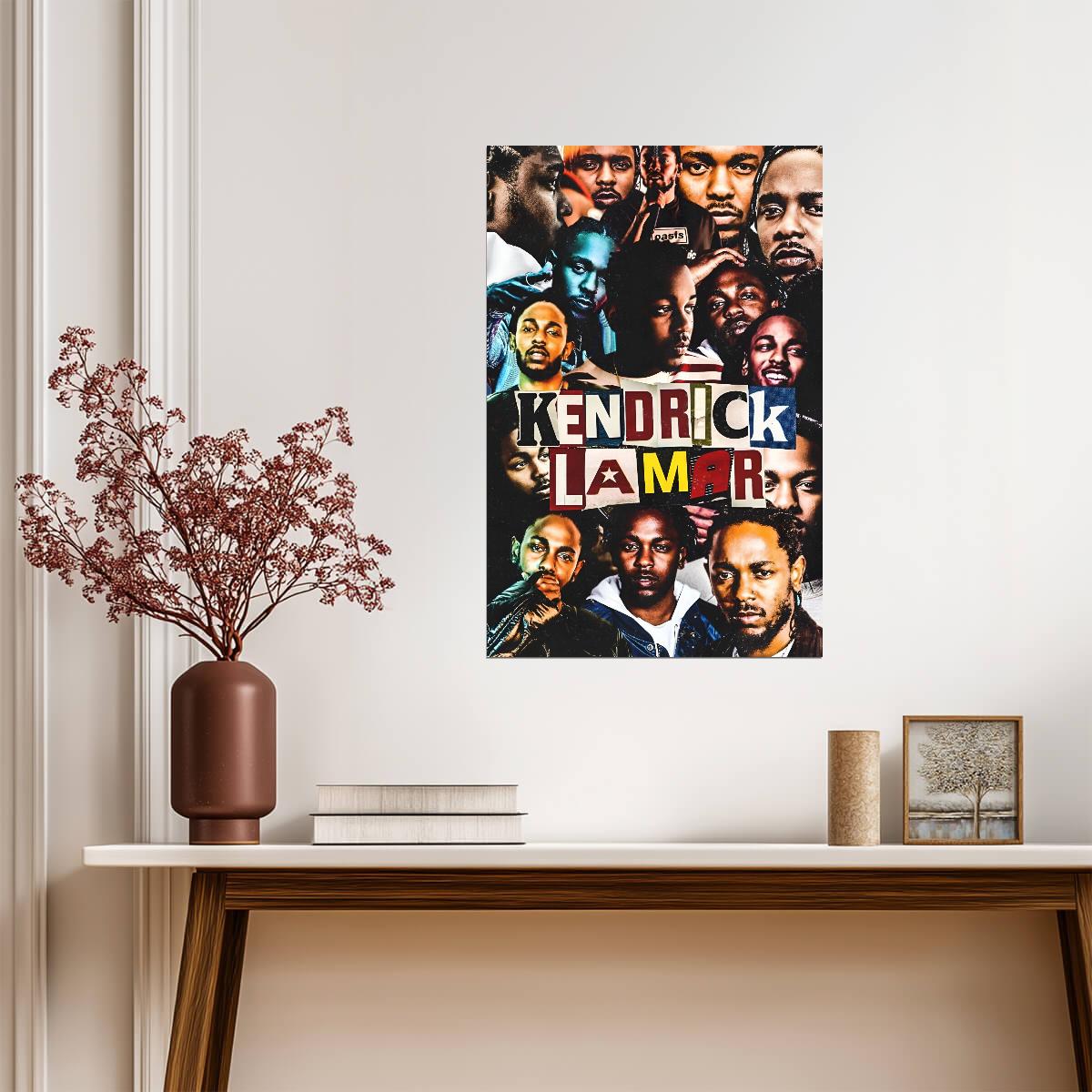 Kendrick Lamar Poster | Graphic Art Rap Print - Music Poster