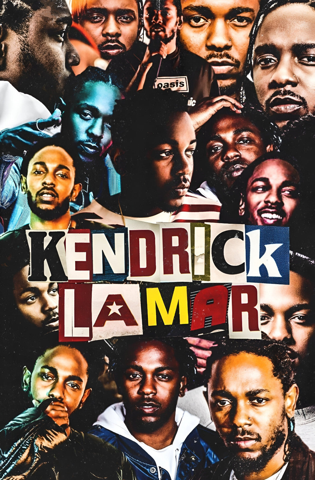 Kendrick Lamar Poster | Graphic Art Rap Print - Music Poster
