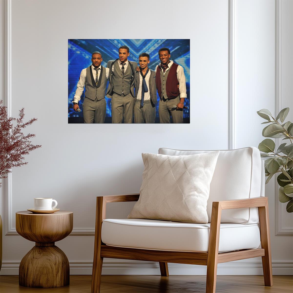 Jls Poster | Live Concert Music Print - Music Poster