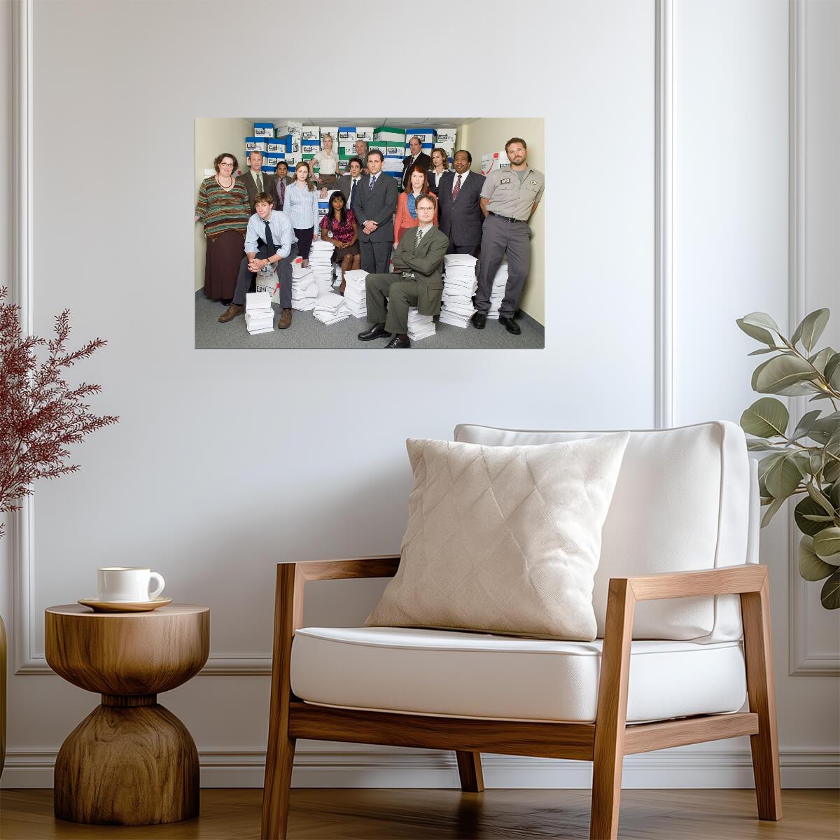 The Office US | Dunder Mifflin Cast Photo | Comedy Series Poster - Movies & TV Poster
